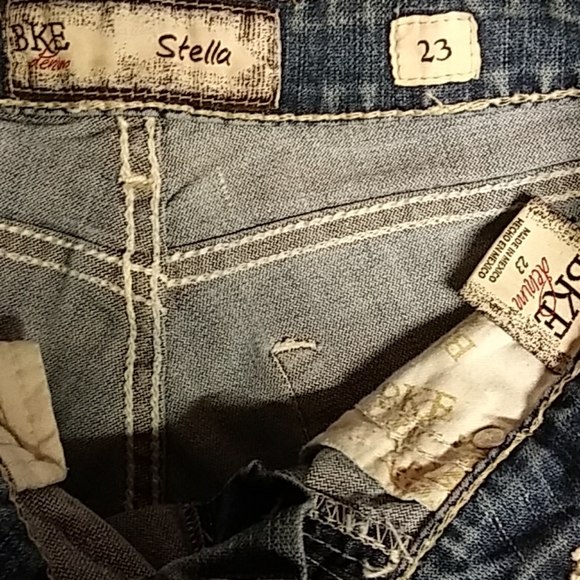 BKE Stella 23 women's 26in waist 5.5in rise - Picture 6 of 7